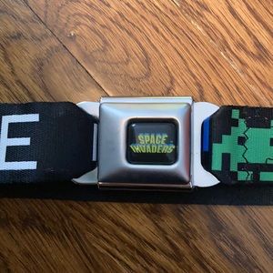 “Game Over” Space Invader Seatbelt Belt